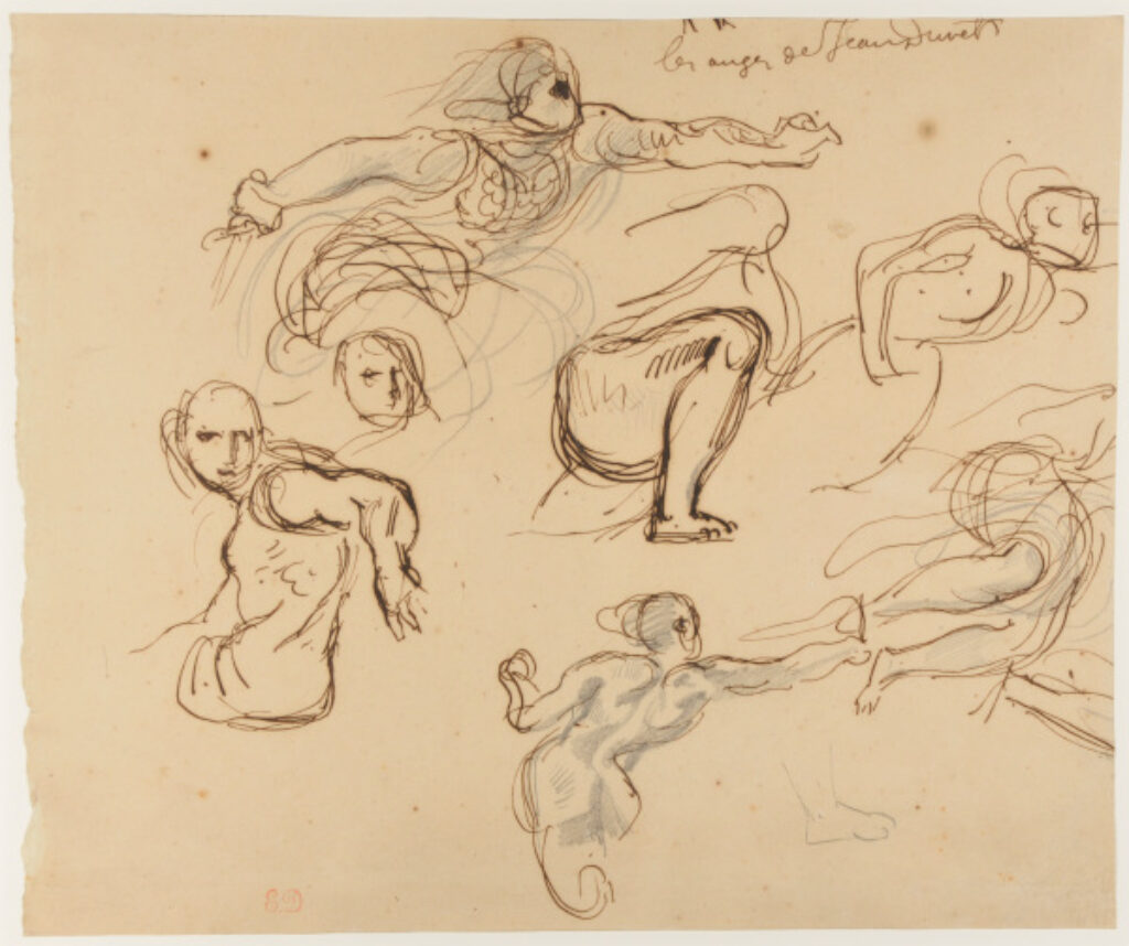 Studies for the Salon du Roi, Palais Bourbon, Paris.