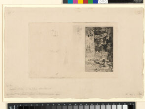 Design for Introductory Page of a Calendar, Invitation, or Letter