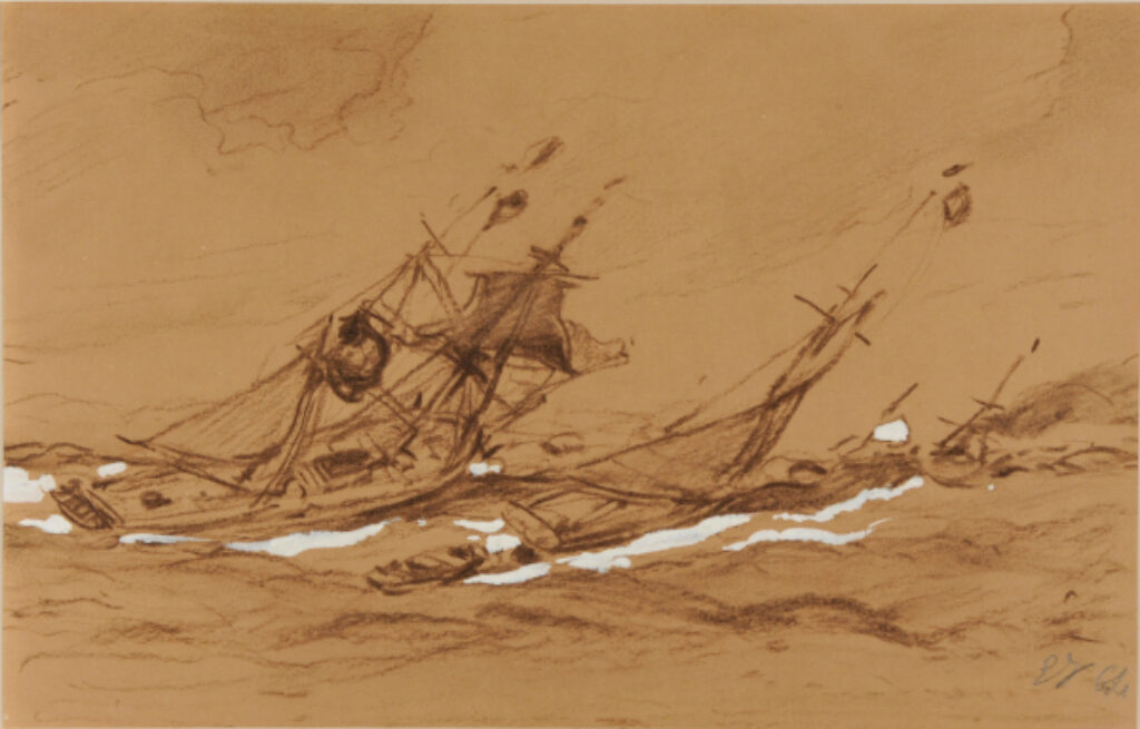 Sailboats in Heavy Weather