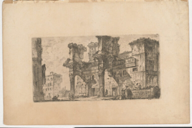 PARTE DEL FORO DI NERVA (PART OF THE FORUM OF NERVA)