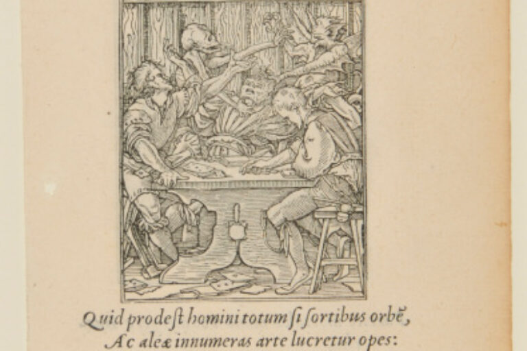 THE GAMBLER (RECTO); THE DRUNKARD (VERSO)