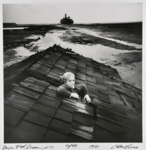 Boy in Flood Dream, N.J.