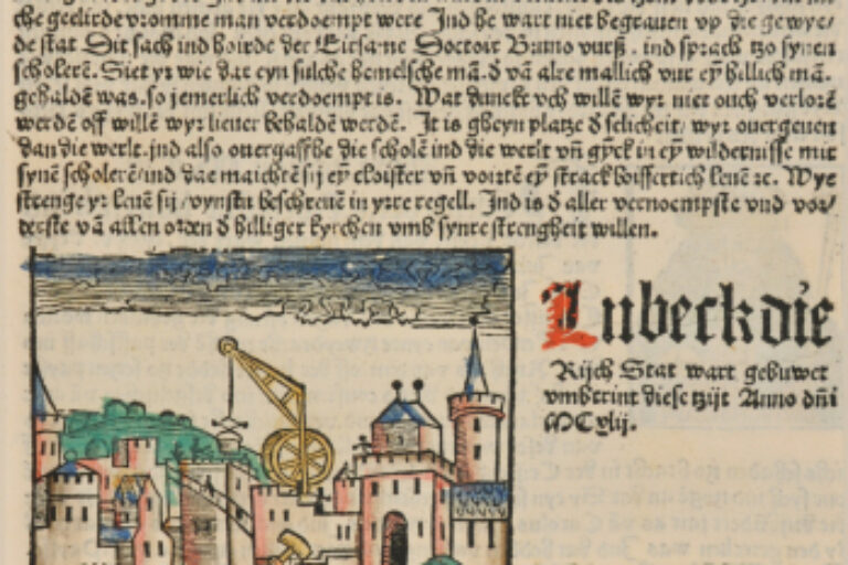 VIEW OF LÜBECK