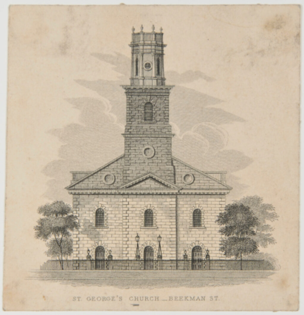 St. George’s Church, Beekman St.