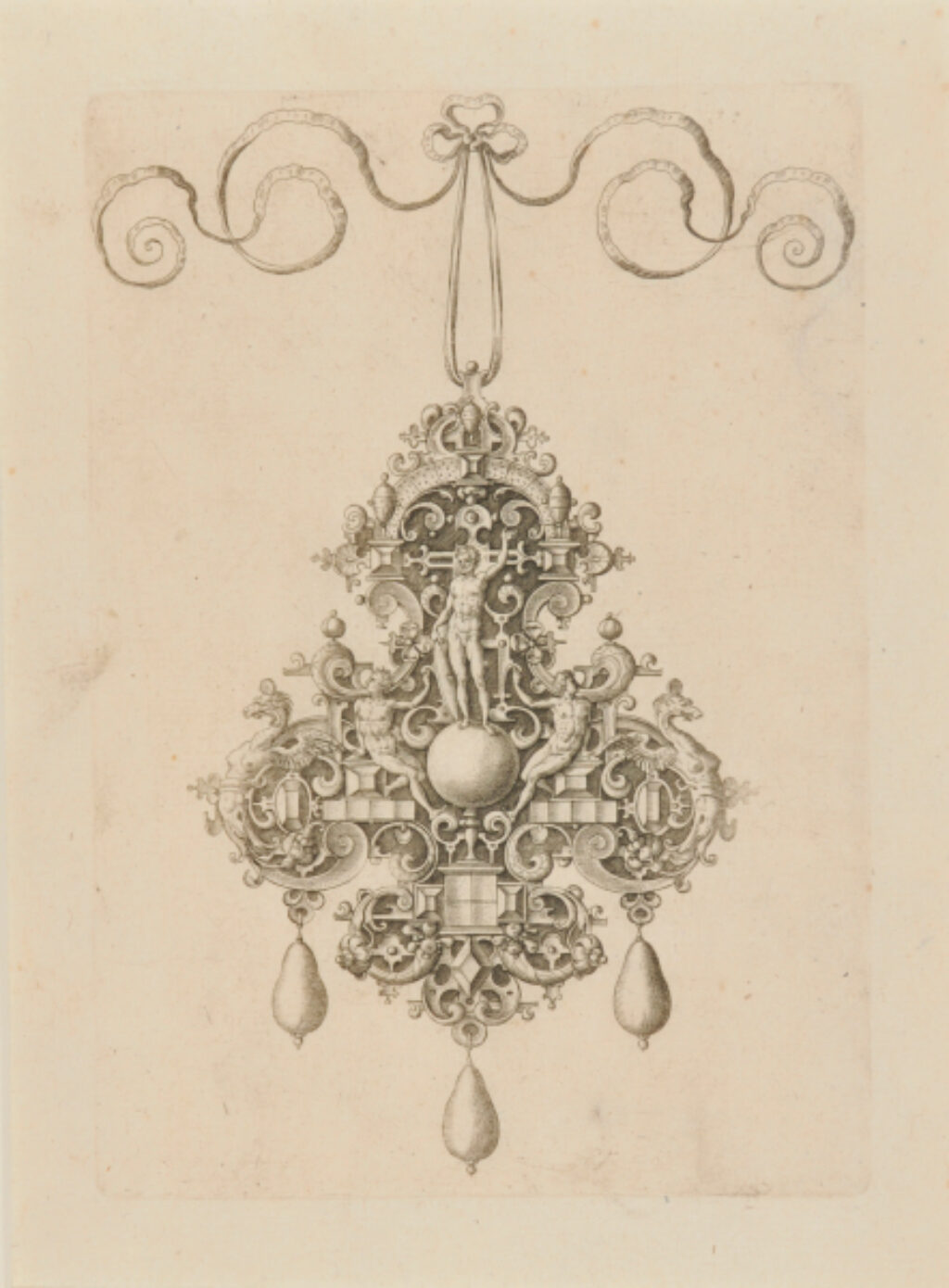 Plate from the series “Designs for Pendants”