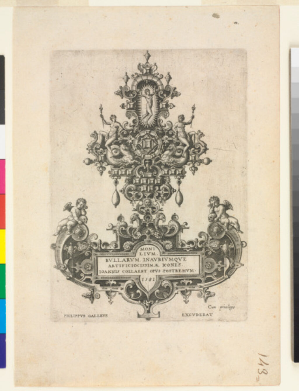 Title Plate from the series “Designs for Pendants” - Image 1