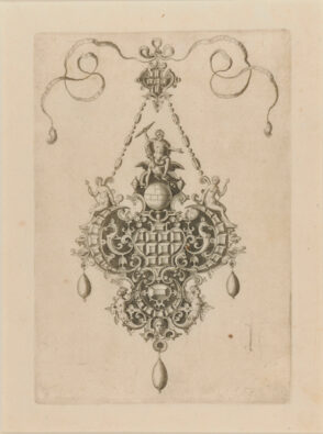 Plate from the series “Designs for Pendants”
