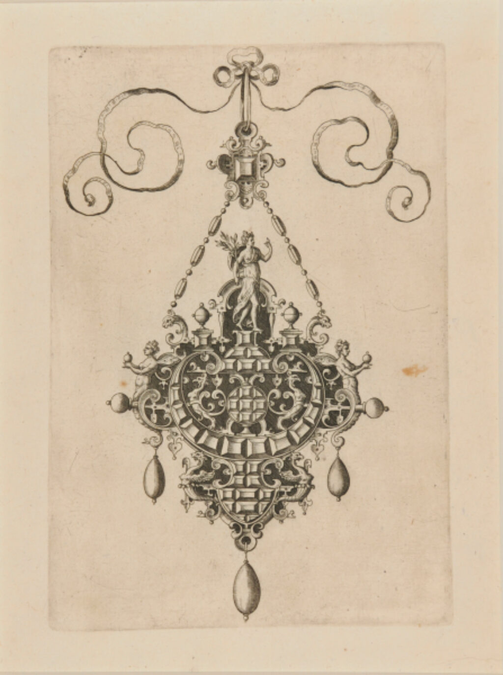 Plate from the series “Designs for Pendants”
