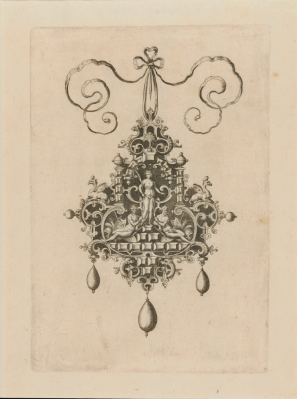 Plate from the series “Designs for Pendants”