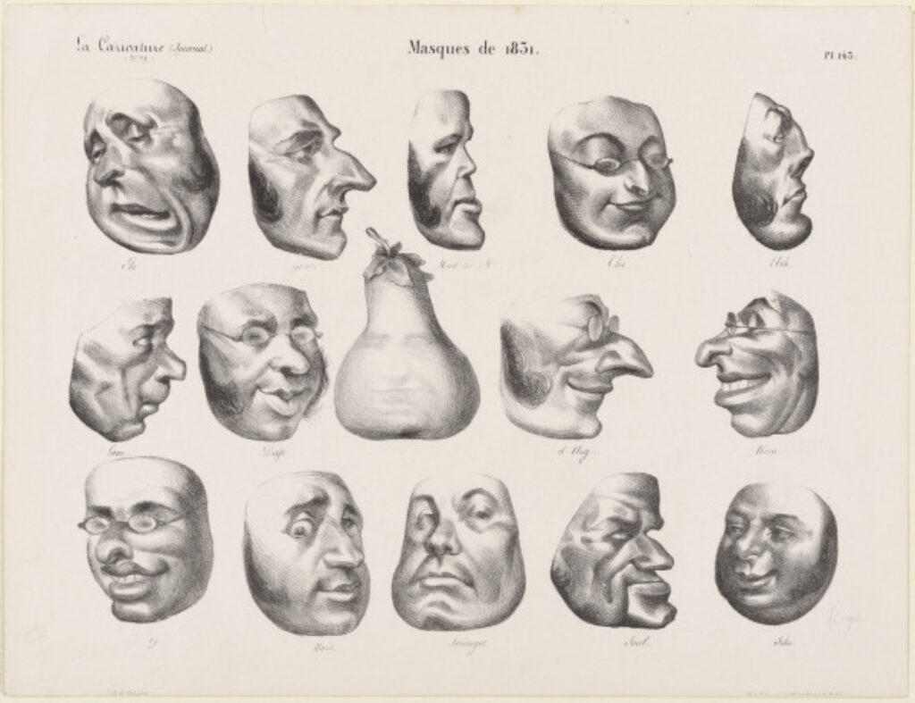 Masques de 1831 - Image 1