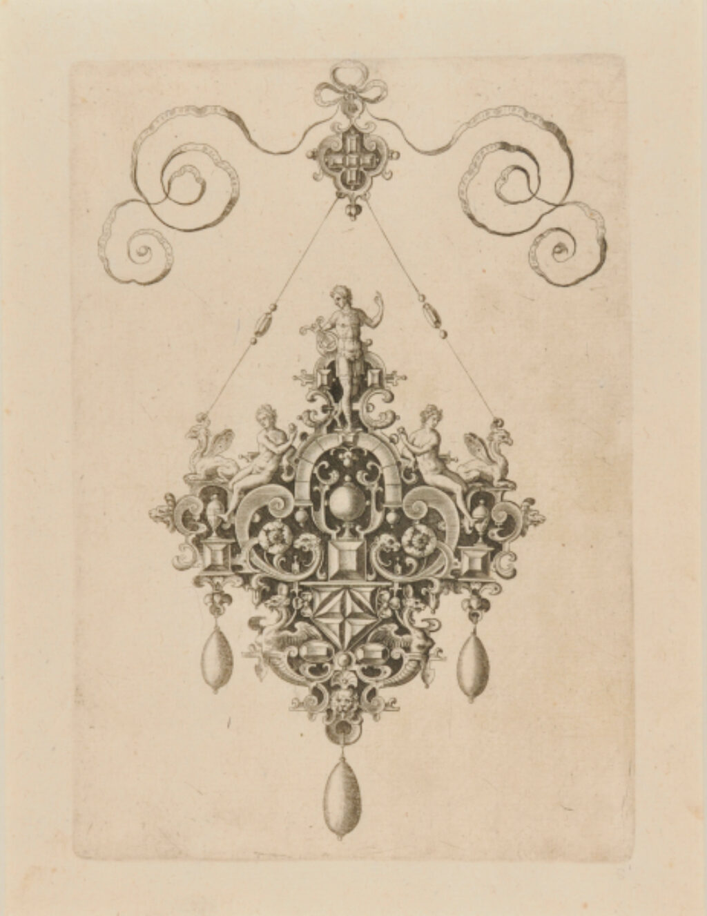 Plate from the series “Designs for Pendants”