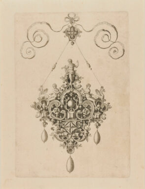 Plate from the series “Designs for Pendants”