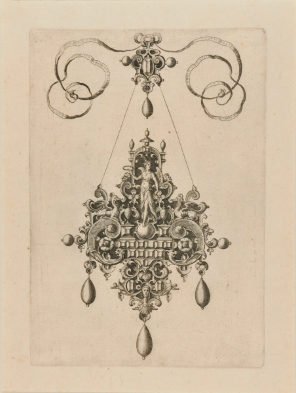 Plate from the series “Designs for Pendants”