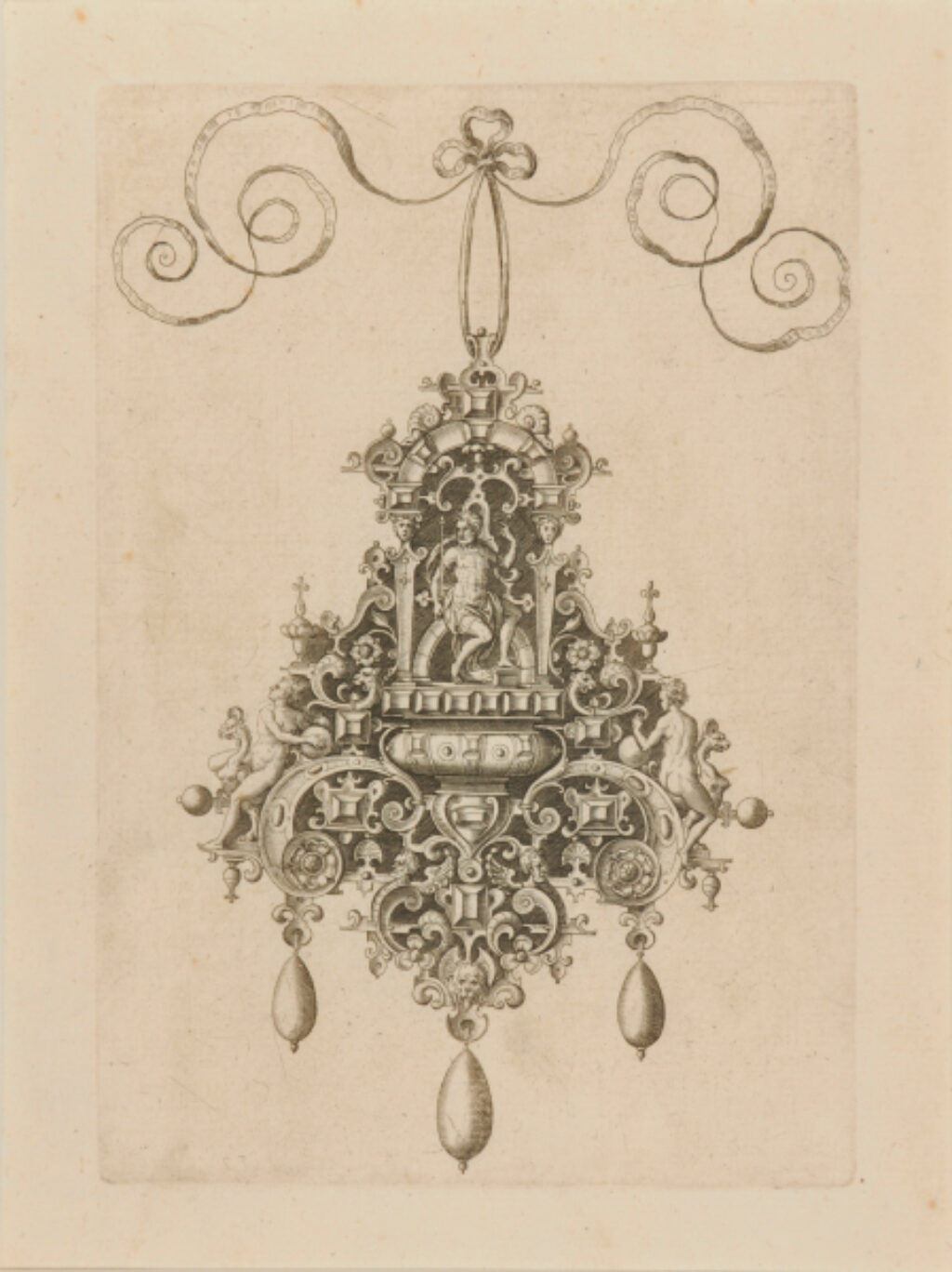Plate from the series “Designs for Pendants”