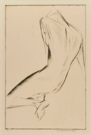Figure Study II, Back View
