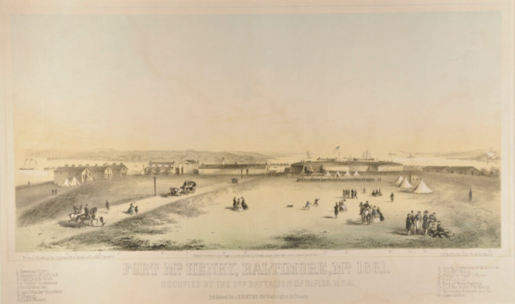 Fort McHenry, Baltimore, Md. 1861