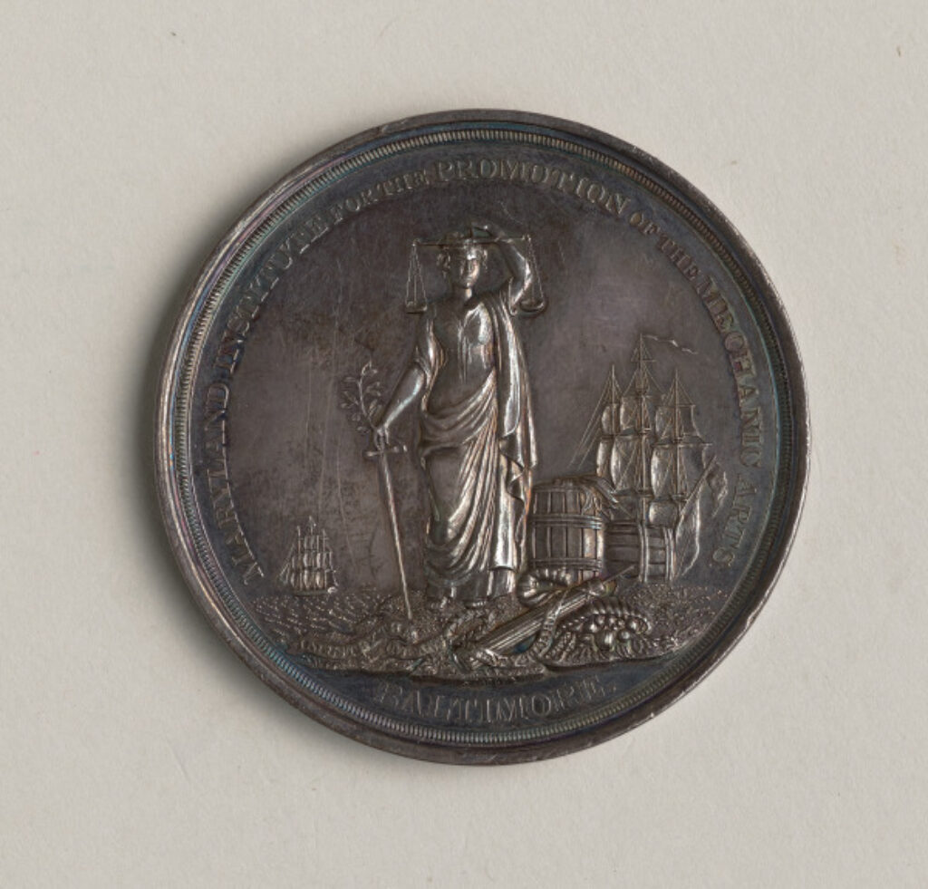 “Maryland Institute for the Promotion of the Mechanic Arts Award” Medal - Image 1