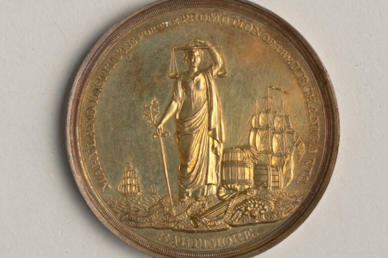 "MARYLAND INSTITUTE FOR THE PROMOTION OF THE MECHANIC ARTS AWARD" MEDAL