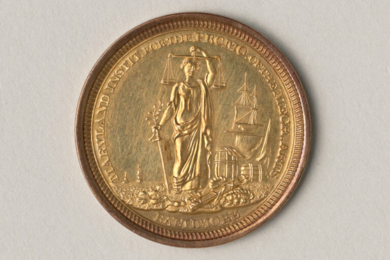 "MARYLAND INSTITUTE FOR THE PROMOTION OF THE MECHANIC ARTS AWARD" MEDAL