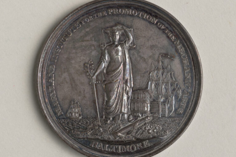 "MARYLAND INSTITUTE FOR THE PROMOTION OF THE MECHANIC ARTS AWARD" MEDAL