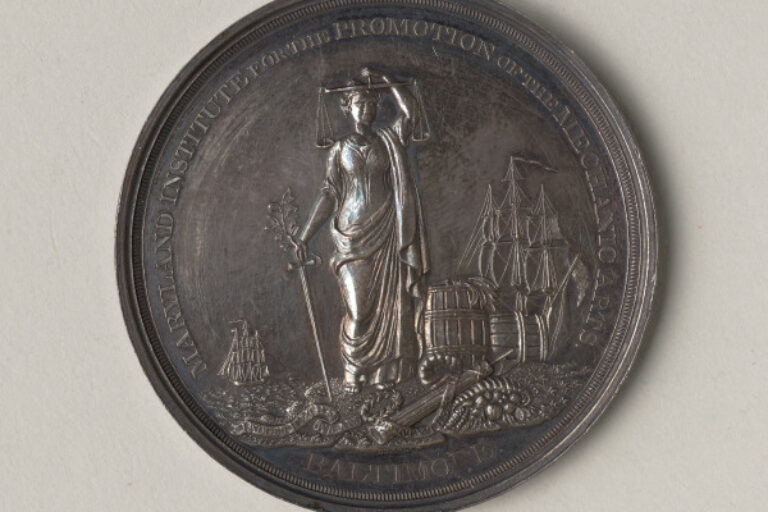 "MARYLAND INSTITUTE FOR THE PROMOTION OF THE MECHANIC ARTS AWARD" MEDAL