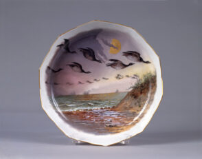 “Southward Flight of Duck” Soup Plate