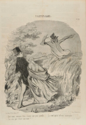 Que nous sommes bêtes d’avoir une peur pareille… Ça n’est qu’un affreux mannequin!….. – J’ai cru que c’était mon mari!….