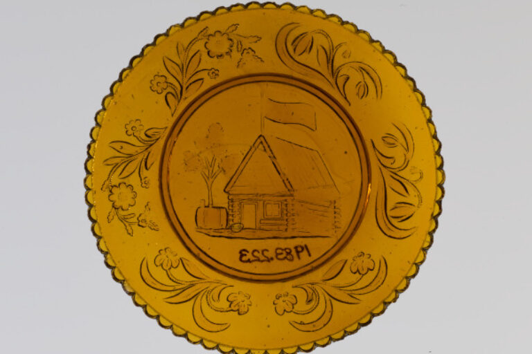 HARRISON LOG CABIN CIDER CAMPAIGN CUP PLATE