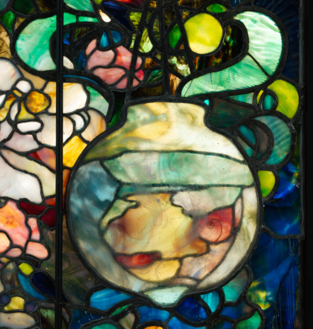 “Flower, Fish and Fruit” Window Panel - Image 3