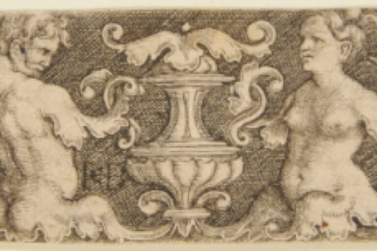 ORNAMENT WITH A MAN AND A WOMAN