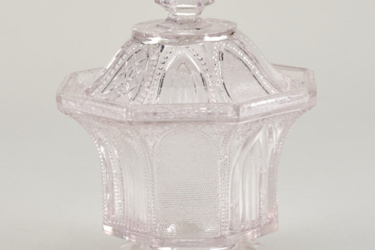 ‘Gothic Arch’ Sugar Bowl with Cover