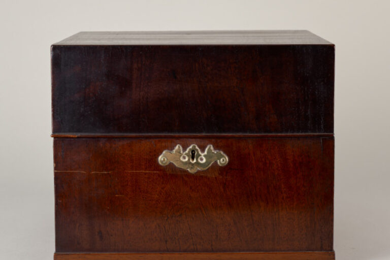 Decanter Case with Bottles and Cordials