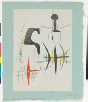 Plate from the series “Paroles Peintes”