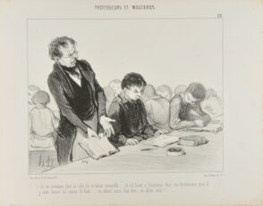 Je ne m’étonne plus si celui la se tenait tranquille . . . . et s’il lisait si longtemps dans son dictionnaire grec, il y avait fourré un roman de Kock . . . . ou allons nous, bon dieu, on allons nous ! . .