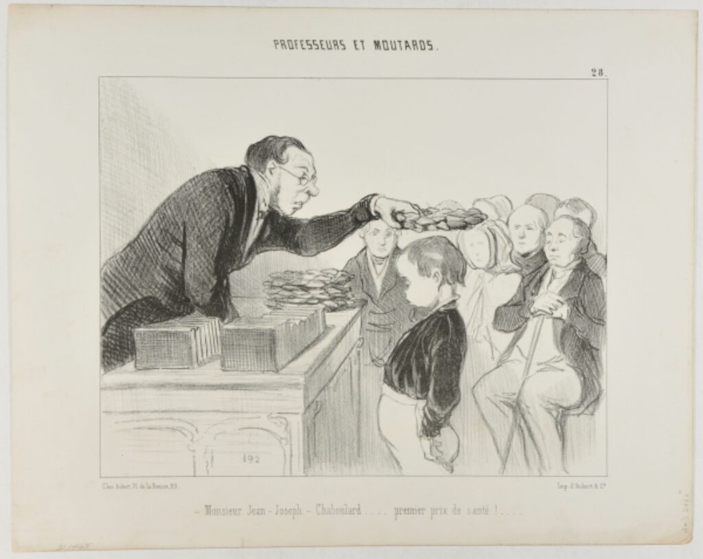 Monsieur Jean-Joseph-Chaboulard . . . . premier prix de santé ! . . .