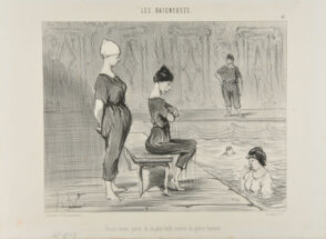 Fesant toutes partie de la plus belle moitié du genre humain.