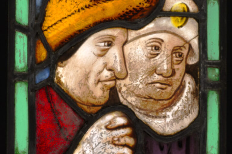 Two Bust-length Figures