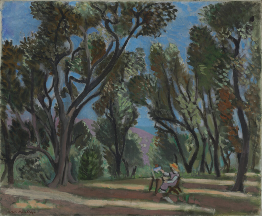 Painter in the Olive Grove - Image 1