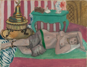 Odalisque with Green Sash