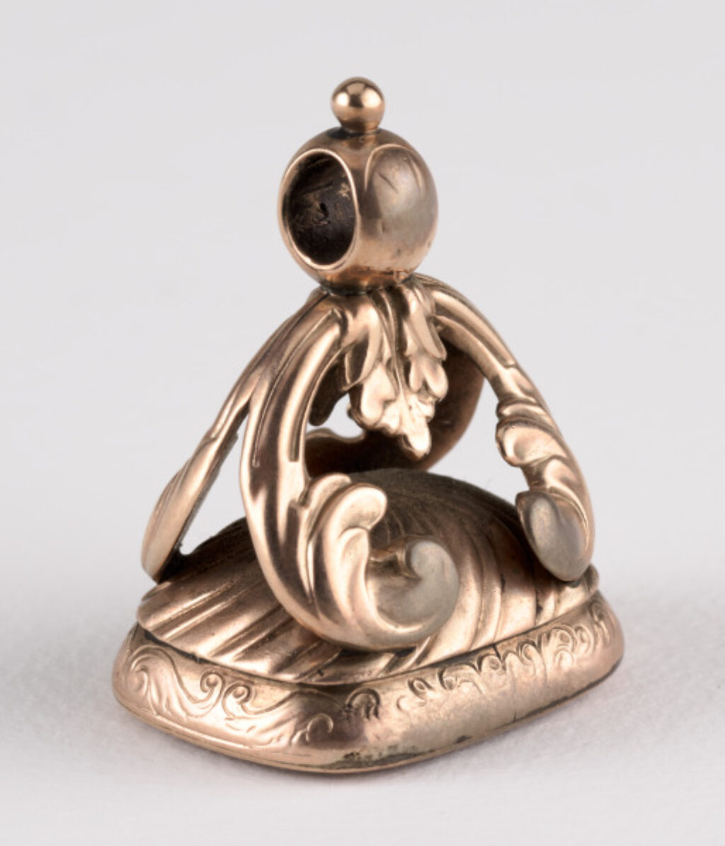 Bayard Family Crest Seal Fob Pendant - Image 2