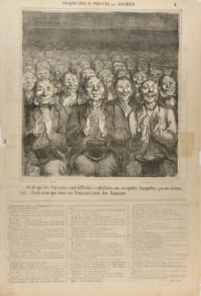 On dit que les Parisiens sont difficiles à satisfaire, sur ces quatre banquettes pas un mécontent.. – il est vrai que tous ces Français sont des Romains.