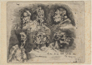 Croquis de Grotesques