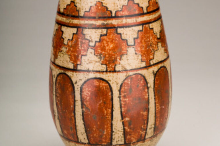 Pear-Shaped pedestal vase