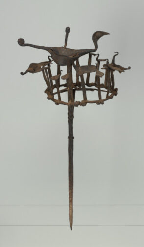 Herbalist’s Staff (Opa osanyin or Opa erinle)