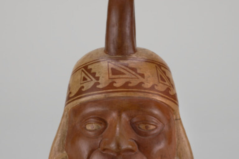 Portrait head bottle