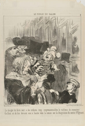 Le danger de faire voir à des enfants trop impressionnables le tableau de monsieur Gallait et de lire devant eux à haute voix la notice sur la décapitation du comte d’Egmont.