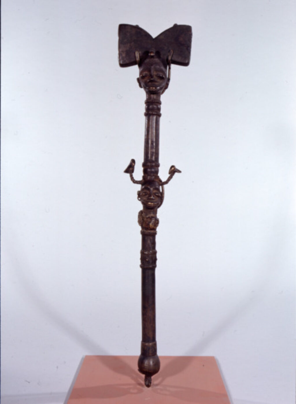 Staff for Shango Devotees (Ose Shango)