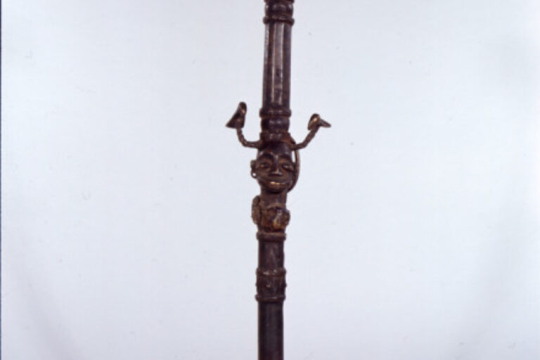 Staff for Shango Devotees (Ose Shango)