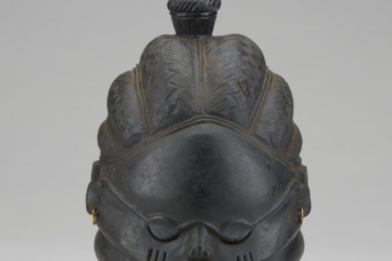 Sande Society Helmet Mask (Ndoli Jowei)