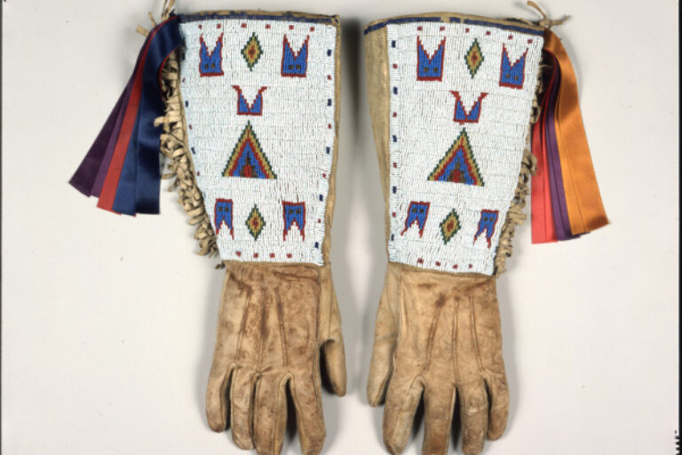 Pair of Beaded Gauntlets